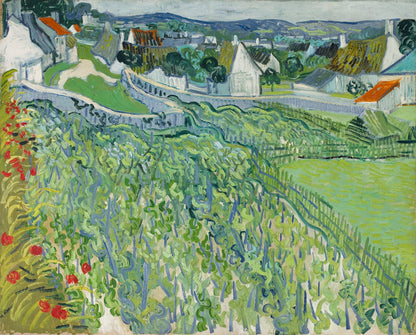 Vineyards at Auvers (1890) by Vincent van Gogh