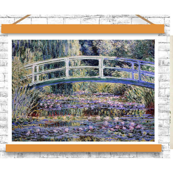 Water Lilies and Japanese Bridge by Claude Monet
