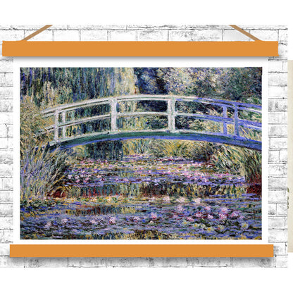 Water Lilies and Japanese Bridge by Claude Monet