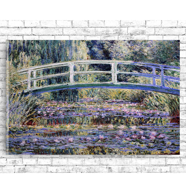 Water Lilies and Japanese Bridge by Claude Monet