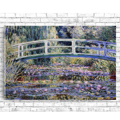 Water Lilies and Japanese Bridge by Claude Monet