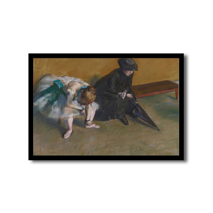 Two Dancers, Half–length by Edgar Degas