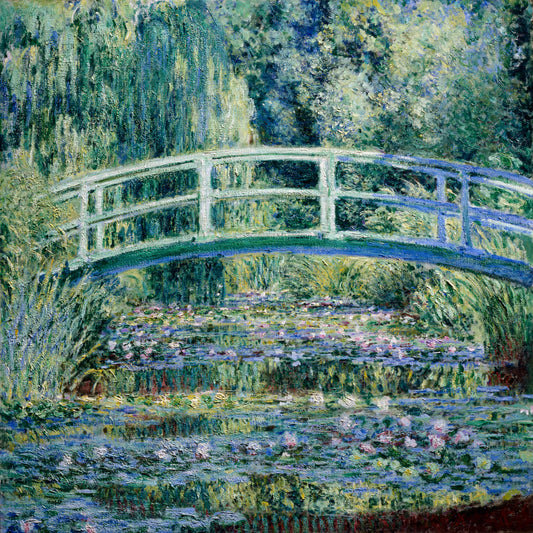 Water Lilies and Japanese Bridge by Claude Monet - Through Filters