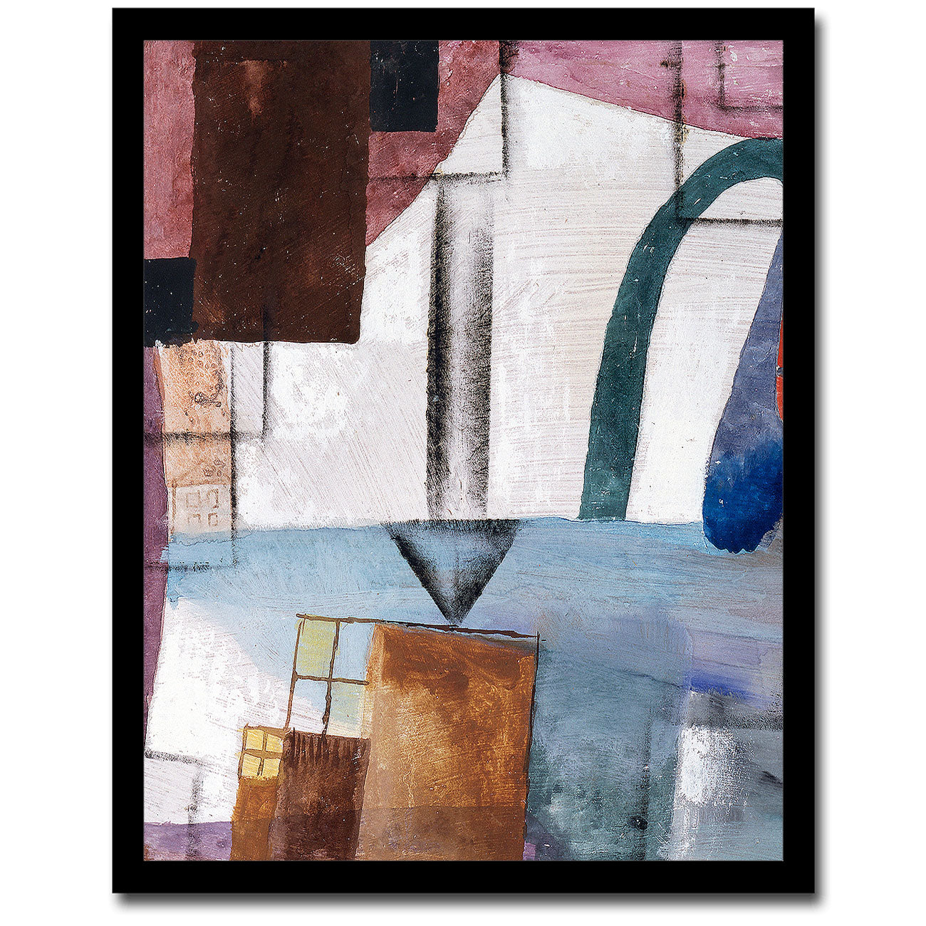 White Easter II (1924) by Paul Klee - Buy Print Only or Mounted with Choice of Accent Color