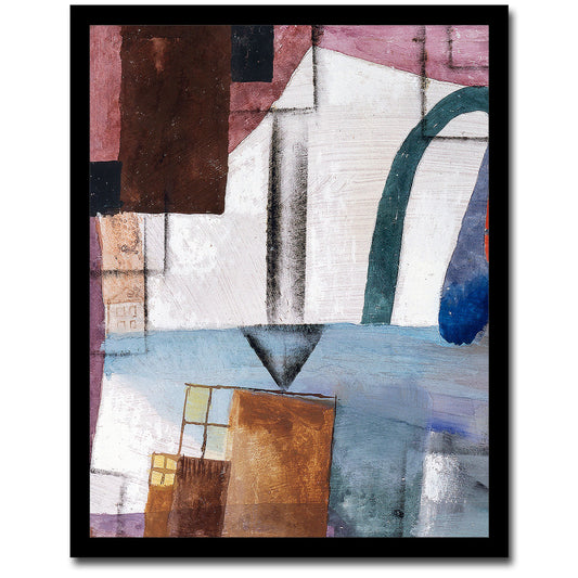 White Easter II (1924) by Paul Klee - Buy Print Only or Mounted with Choice of Accent Color