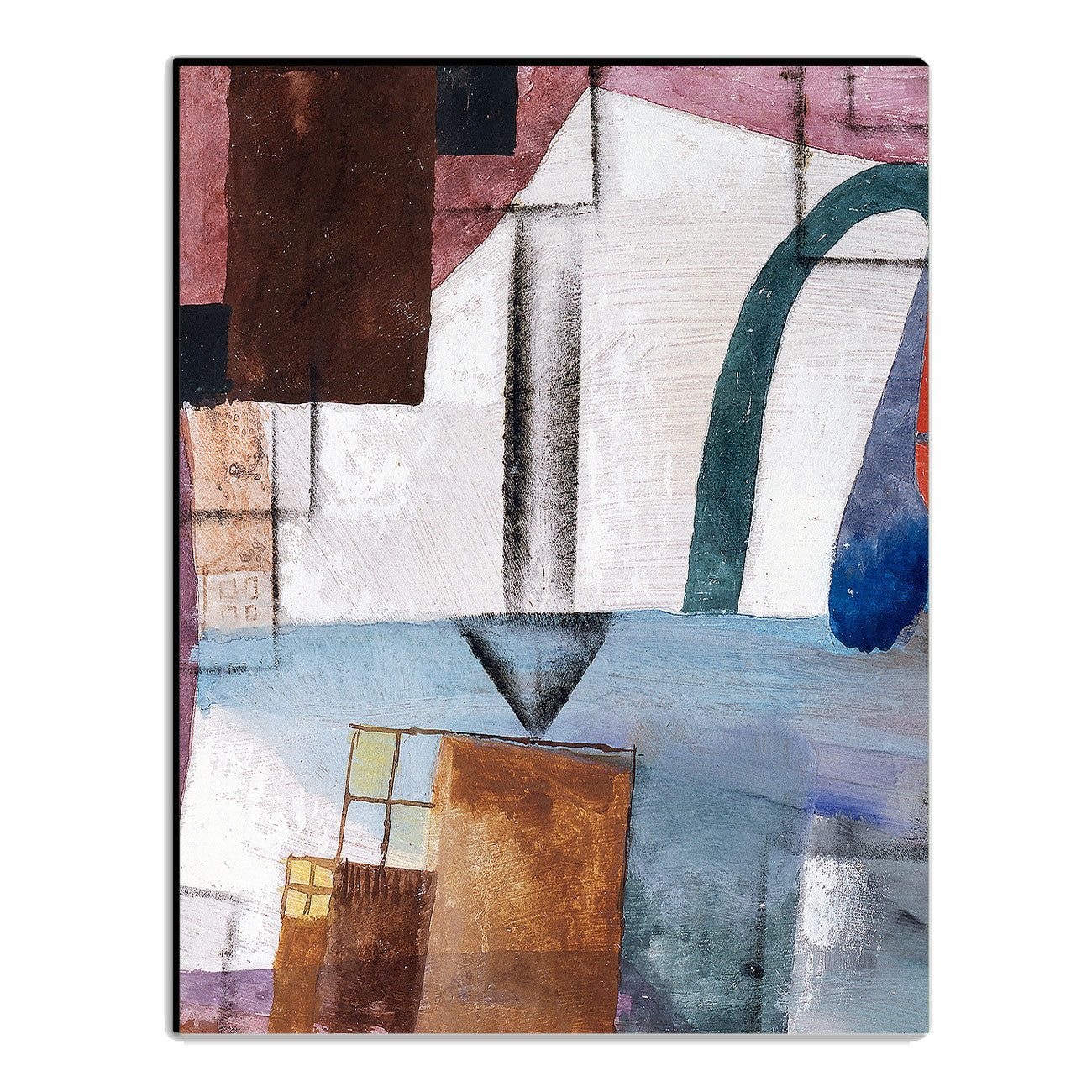 White Easter II (1924) by Paul Klee - Buy Print Only or Mounted with Choice of Accent Color