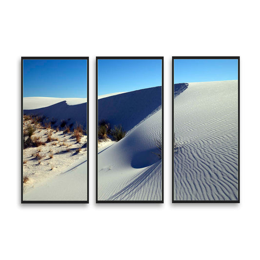 White Sands National Park| Multi-Paneled Prints | Choose Number of Panels| Total Size & Accent Color
