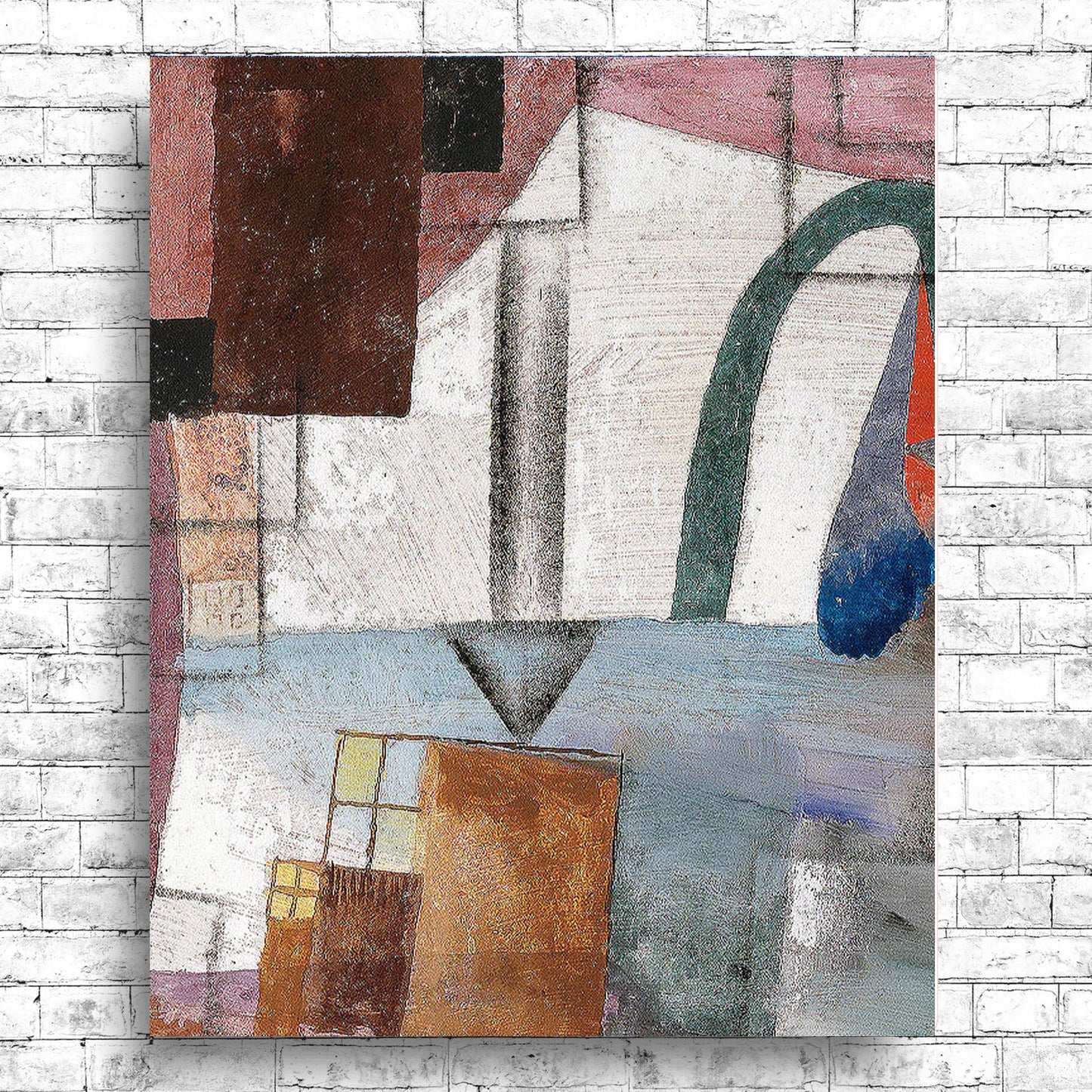 White Easter II (1924) by Paul Klee - Buy Print Only or Mounted with Choice of Accent Color
