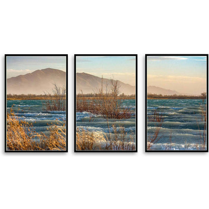 Windy days Create Beautiful Wavelets at Ash Meadows National Wildlife Refuge  | Choose Style | Size & Trim Color