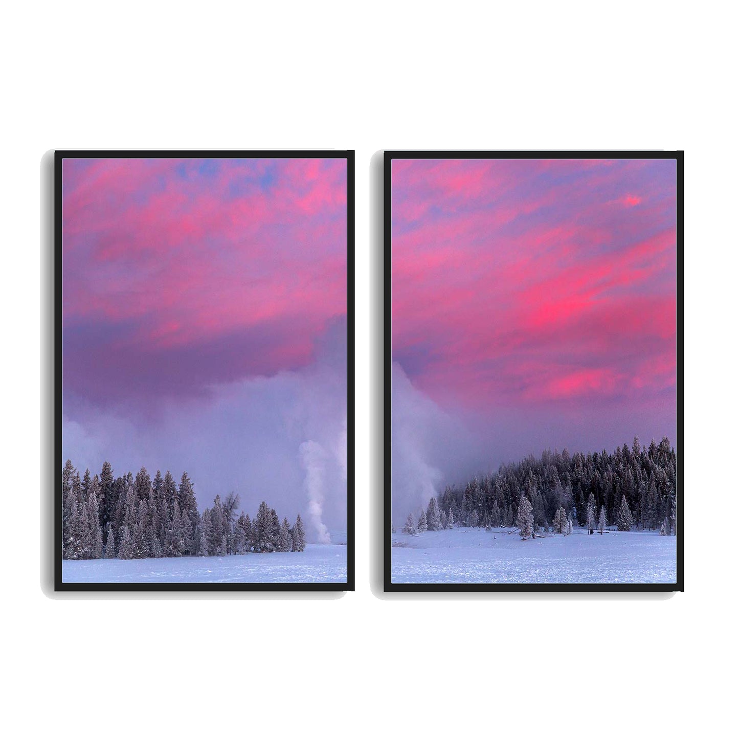 Upper Geyser Basin  | Choose Style | Size & Trim Color