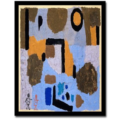 With the two lost ones (1938) by Paul Klee - Buy Print Only or Mounted with Choice of Accent Color