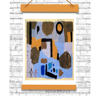 With the two lost ones (1938) by Paul Klee - Buy Print Only or Mounted with Choice of Accent Color