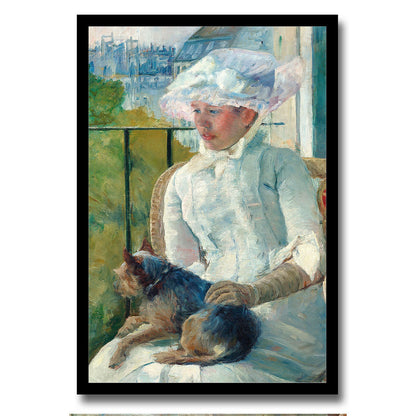 Madame Kisling by Amedeo Modiglian - Buy Print Only or Mounted with Choice of Border Color