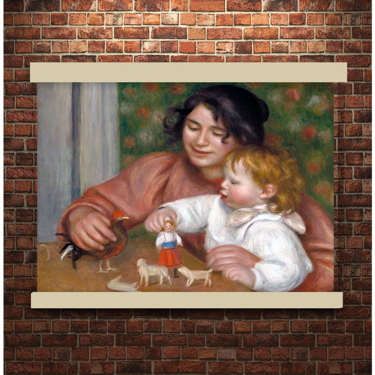 Child with Toys by Auguste Renoir 1896