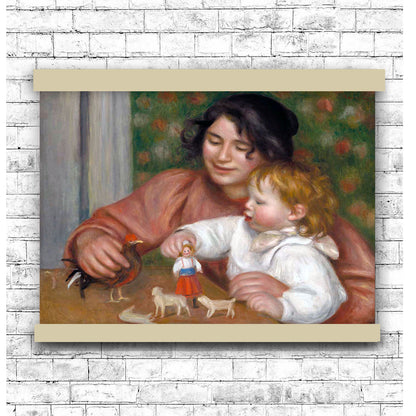 Child with Toys by Auguste Renoir 1896