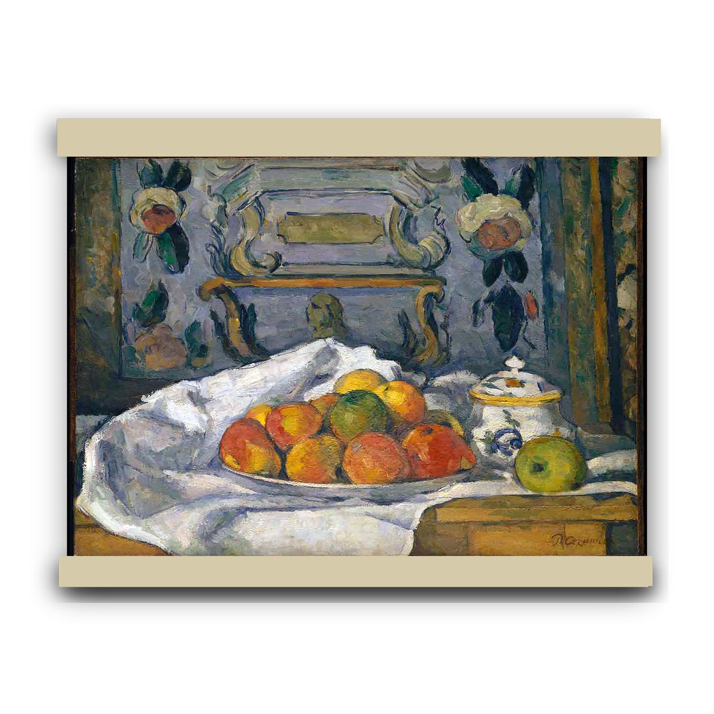 Dish of Apples by Paul Cézanne 1877