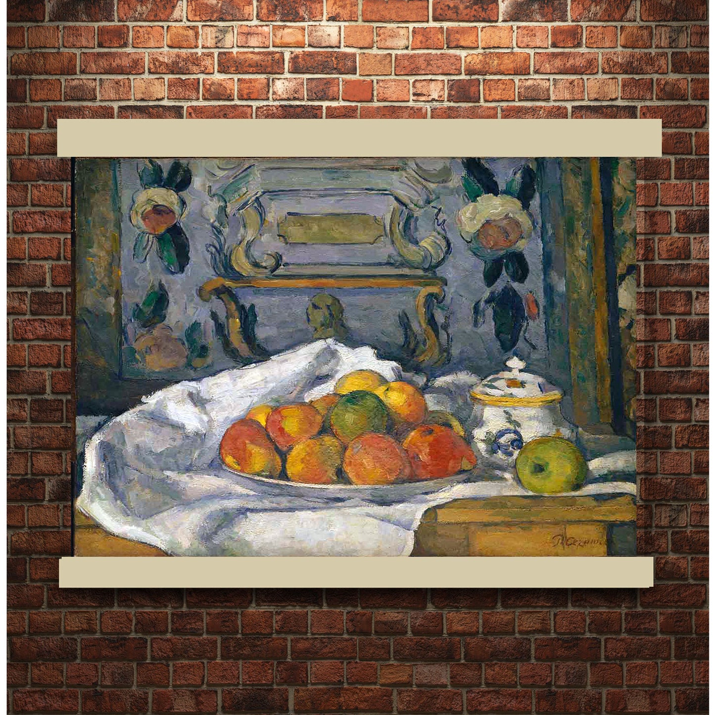 Dish of Apples by Paul Cézanne 1877