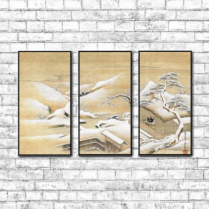 Japanese Snowy Garden