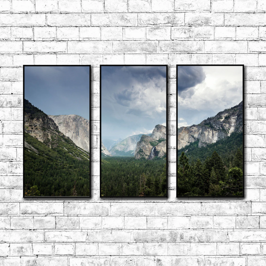 Yosemite Valley  | Choose Style | Size & Trim Color