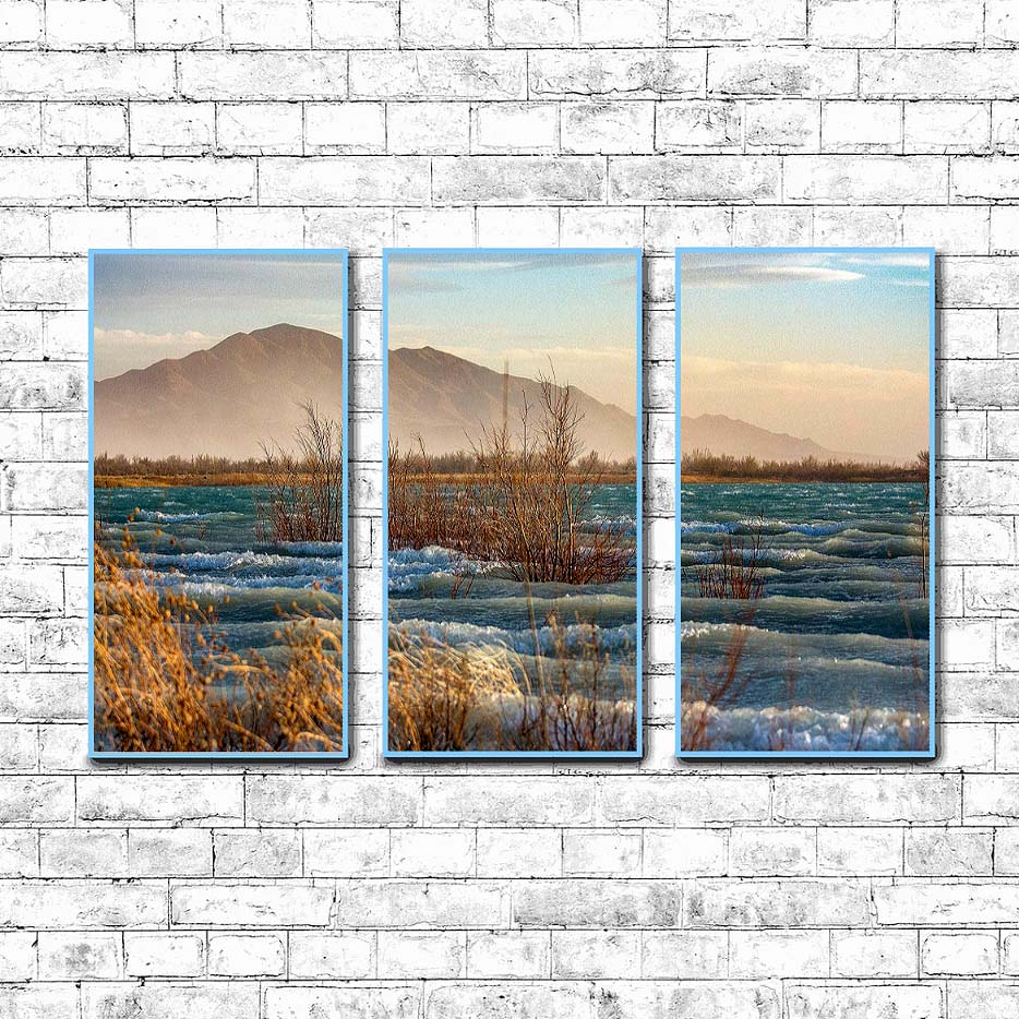 Windy days Create Beautiful Wavelets at Ash Meadows National Wildlife Refuge  | Choose Style | Size & Trim Color