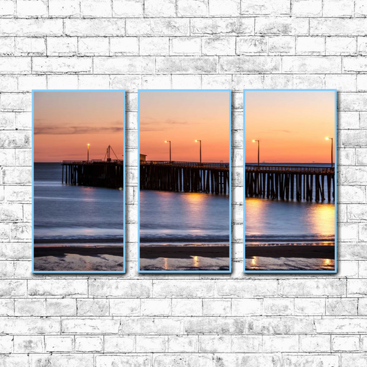 Sunset over the Pacific Ocean  | Choose Style | Size & Trim Color