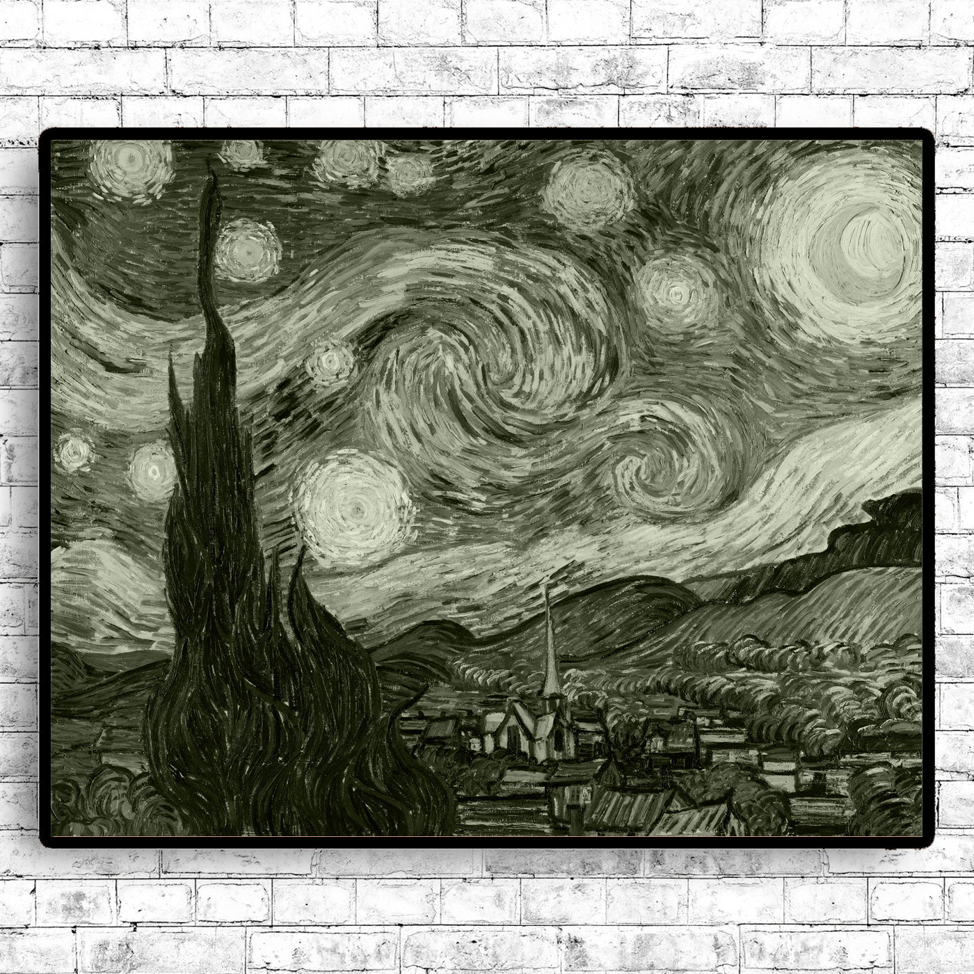 ZZ-The Starry Night (1889) by Vincent Van Gogh - Through Filters