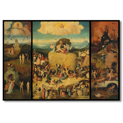 Haywain by Hieronymus Bosch  | Choose Style | Size & Trim Color