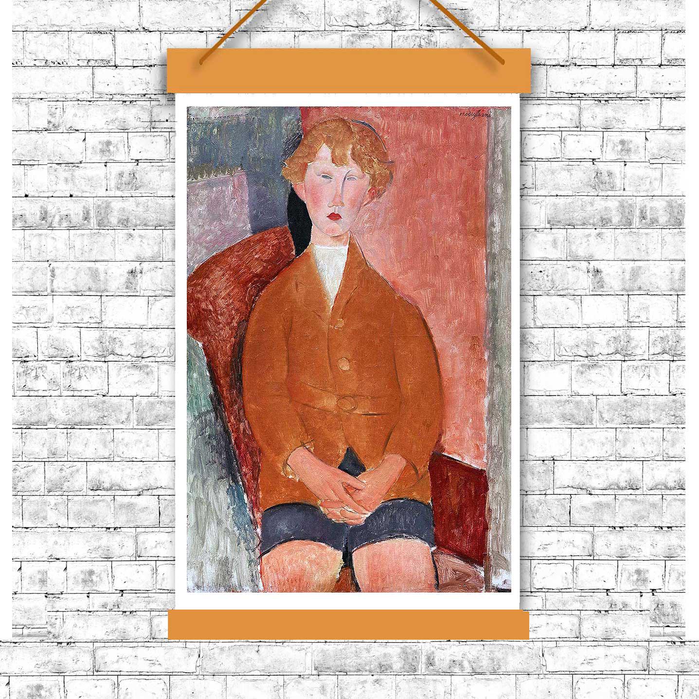 Boy in Short Pants by Amedeo Modiglian