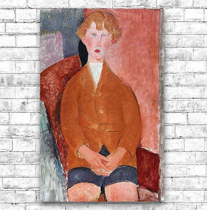 Boy in Short Pants by Amedeo Modiglian