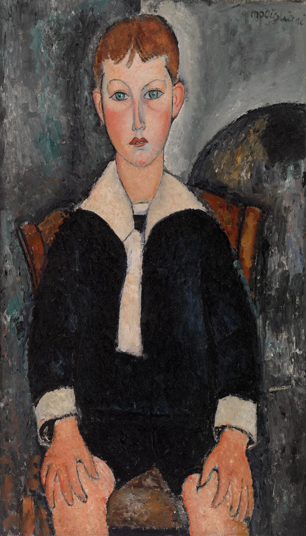Boy in Sailor Suit by Amedeo Modiglian