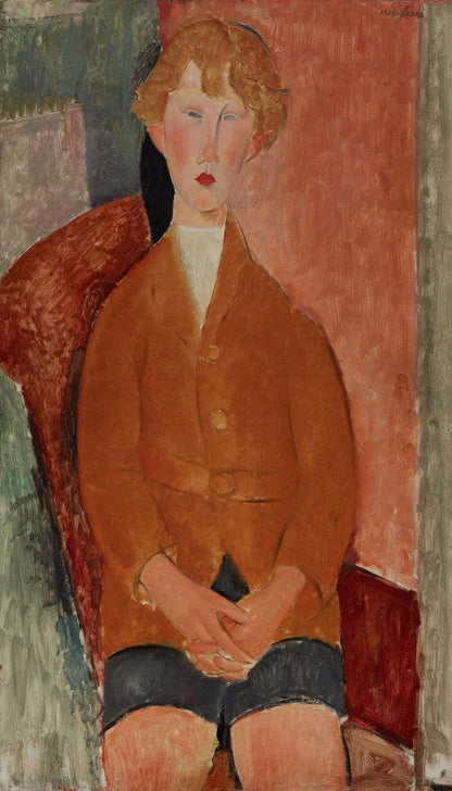 Boy in Short Pants by Amedeo Modiglian