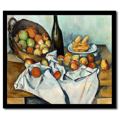 Ginger Jar (ca. 1895) by Paul Cezanne - Buy Print Only or Mounted with Choice of Accent Color