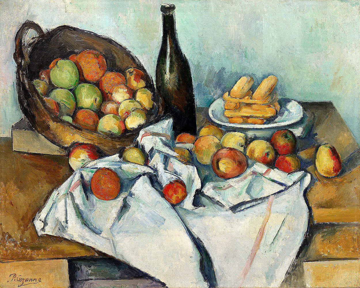 Ginger Jar (ca. 1895) by Paul Cezanne - Buy Print Only or Mounted with Choice of Accent Color