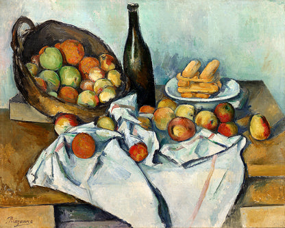 Ginger Jar (ca. 1895) by Paul Cezanne - Buy Print Only or Mounted with Choice of Accent Color