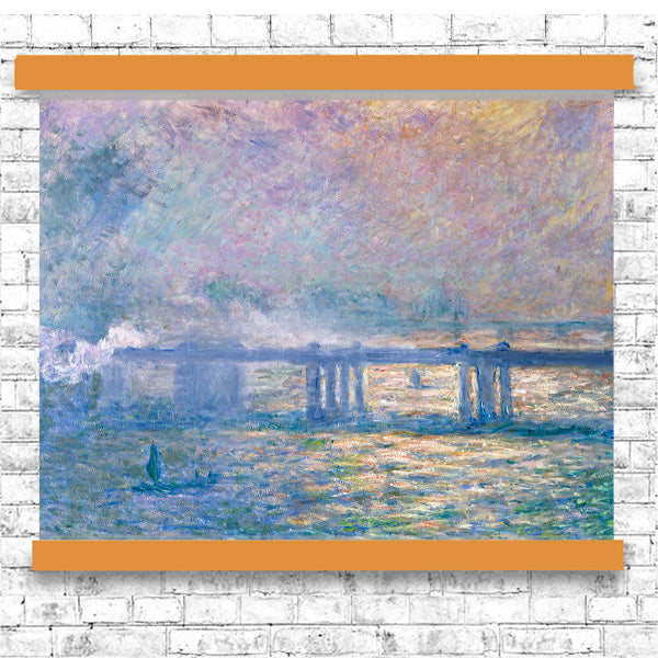 Charing Cross Bridge (1903), London by Claude Monet