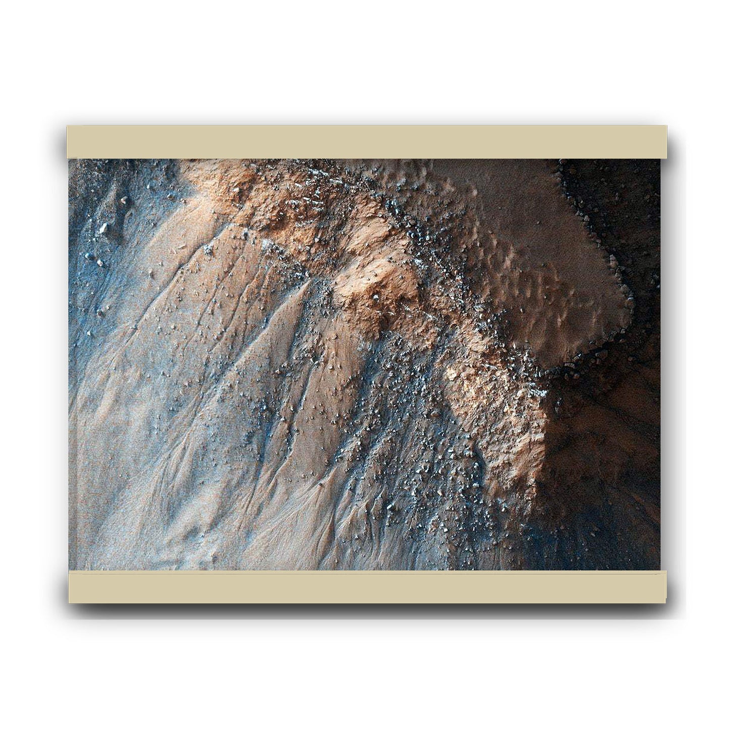Gorgonum Chaos on Mars | Hanging Canvas Art | Choice of Board Colors