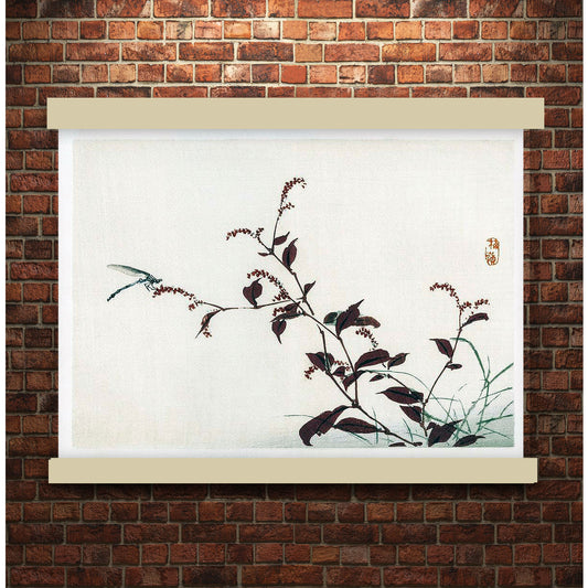 Dragonfly by Kōno Bairei (1913) | Hanging Canvas Art | Choice of Board Colors
