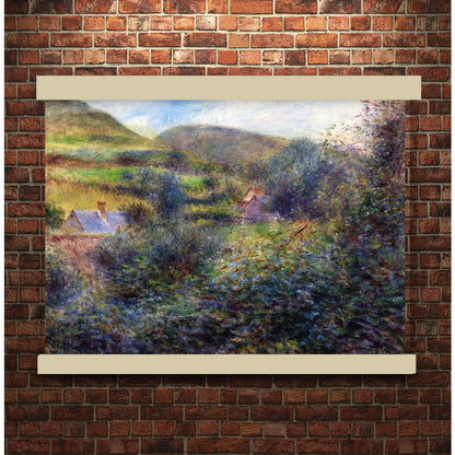 Environs of Berneval (1879) by Pierre-Auguste Renoir | Hanging Canvas Art | Choice of Board Colors