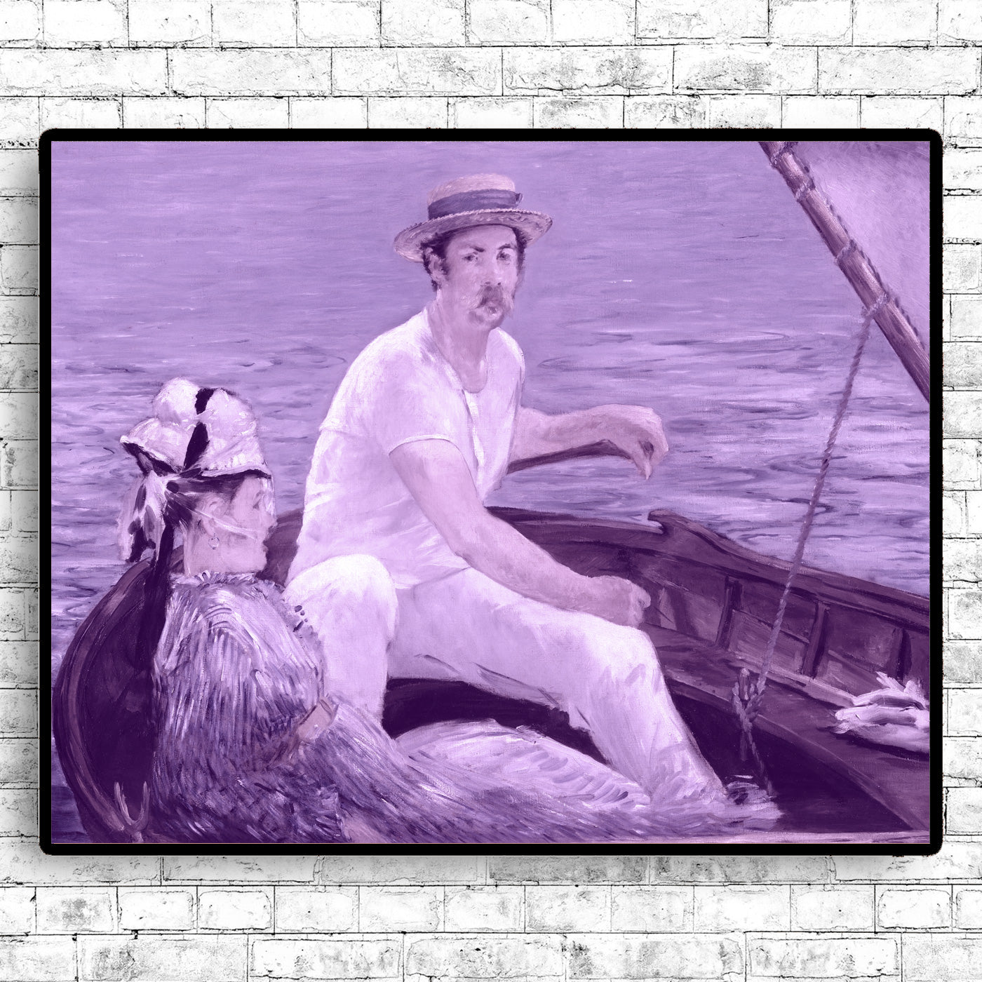 ZZ-Boating by Edourd Manet 1879 - Through Filters