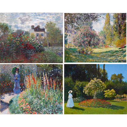 Gardens by Claude Monet