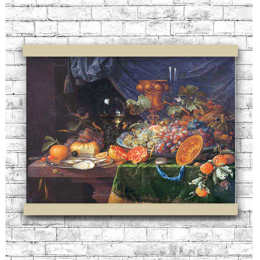 Fruit and Oysters by Camille Pissarro 1872