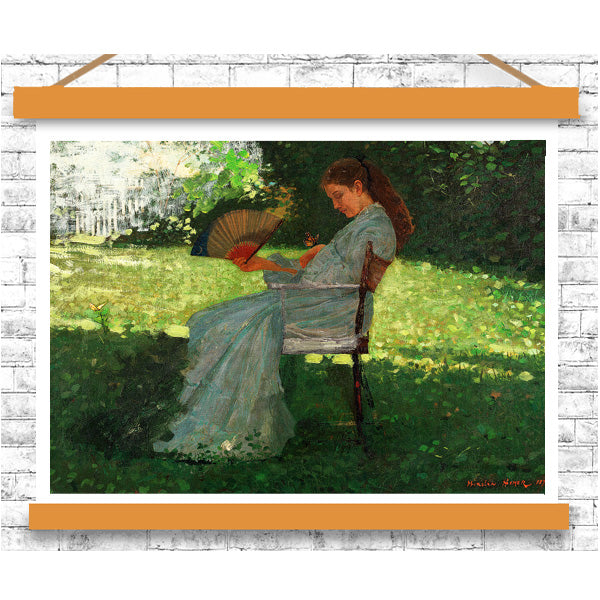 The Butterfly (1872) by Winslow Homer