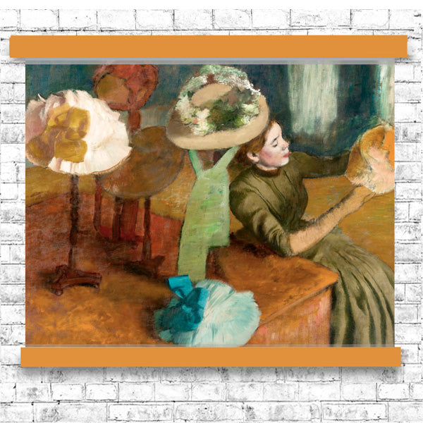 The Millinery Shop (ca. 1879–1886) by Edgar Degas