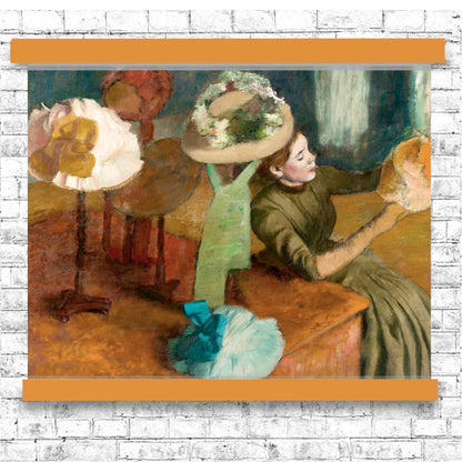 The Millinery Shop (ca. 1879–1886) by Edgar Degas