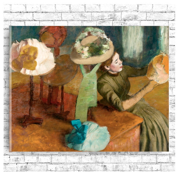 The Millinery Shop (ca. 1879–1886) by Edgar Degas