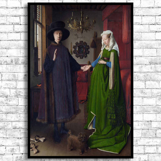 ZZ-Arnolfini Portait by van Eyck - Through Filters