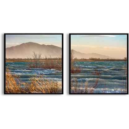 Windy days Create Beautiful Wavelets at Ash Meadows National Wildlife Refuge  | Choose Style | Size & Trim Color