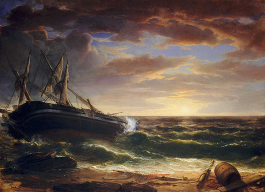 The Stranded Ship by Asher Brown Durand