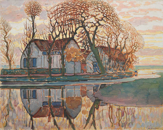 Farm near Duivendrecht by Piet Mondrian