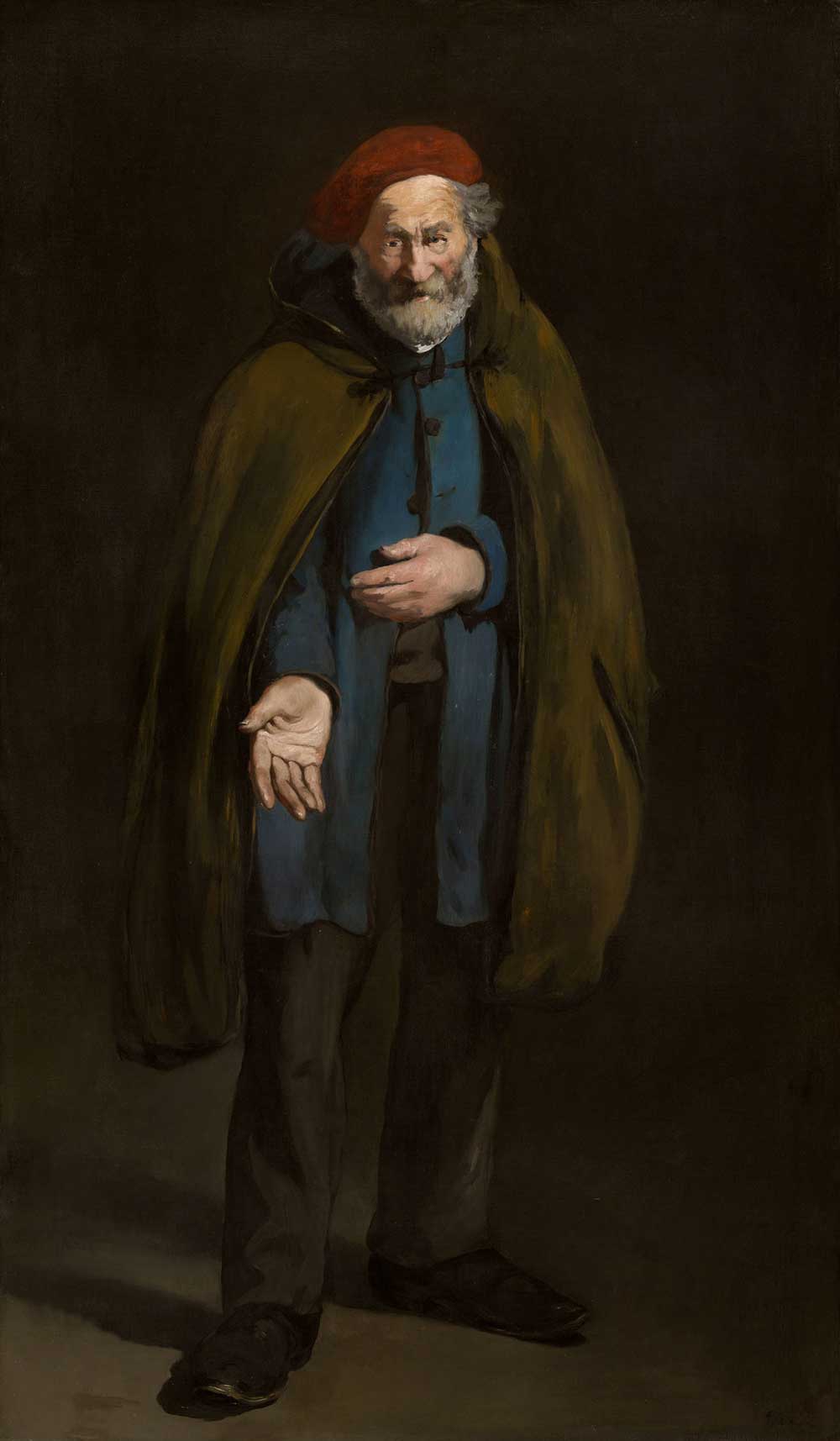 Beggar with a Duffle Coat (Philosopher) by Manet